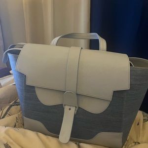 Senreve Maestra Bag- Two toned blue